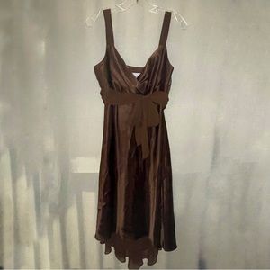 David's Bridal Brown Dress